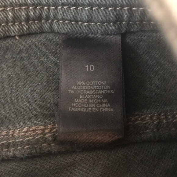 DKNY Jeans denim midi denim pencil skirt with back slit size 10 - Picture 8 of 8